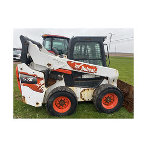 Para cargadora de dirección deslizante Bobcat S76 con accesorios versátiles de accionamiento de 2 velocidades con bomba de cojinete de motor de cilindro hidráulico Huade - Product Image 2