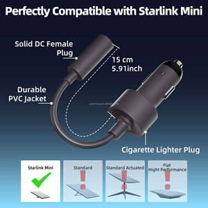 ราคาโรงงาน สายต่อพ่วงไฟฟ้ากันน้ำสำหรับอินเทอร์เน็ตผ่านดาวเทียม Starlink Mini 2-in-1 Cat6 RJ45 DC5521 ยาว 30 เมตร สำหรับใช้งานกลางแจ้ง - Product Image 3