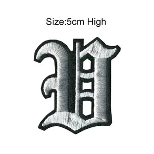 Parches bordados de tela personalizados más vendidos, insignias para coser, parches bordados, ropa, VELCRO, parches numéricos y alfabéticos - Product Image 5