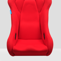 SSCUS FTM-FABRIC Siège de course en tissu FRP Fantom à dossier fixe, universel, sport, premium, durable
