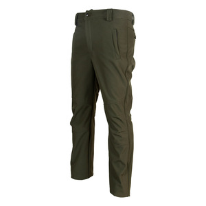 Pantalon d'extérieur Softshell coupe-vent avec genoux renforcés, doublure polaire, fabriqué en Turquie, vente en gros - Product Image 1