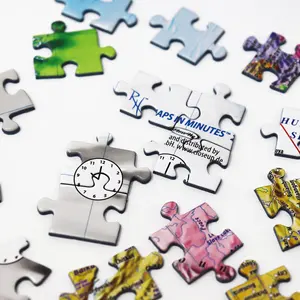 Rompecabezas del Mapa del Mundo de 1000 Piezas, Diseño Personalizado, Juguete Educativo Magnético, MAPAS en MINUTOS de Mini Style - Product Image 1