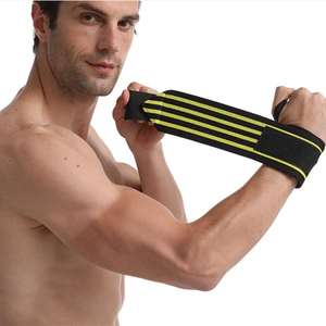 GAF, precio al por mayor, muñequera para gimnasio hecha a medida, correas para gimnasio, muñequera, muñequera para levantamiento de pesas, muñequera para Fitness - Product Image 3