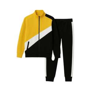 Men Winter Minimalist Tracksuit Set Smooth Fabric Breathable Quick Dry Lightweight Design for Daily Wear Fitness Customizable - Product Image 6