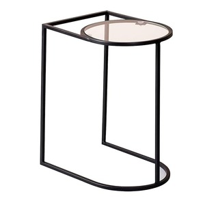 Iron Metal <b>Table</b> With Glass Top Accent <b>Side</b> <b>Tables</b> <b>Set</b> for Living Room and Home Furniture High Quality <b>Side</b> <b>Table</b> - Product Image 1