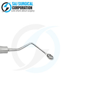 ที่คีบผ่าตัดสแตนเลสสตีลใช้มือแบบมืออาชีพพร้อมด้ามจับเรียบ - Product Image 5