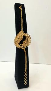 Colección Dubai, Juego de Joyería Nupcial para Mujer Chapado en Oro de 24K, 2GM, Chapado Pesado, Precioso Colgante, Mejor Valor, Moda - Product Image 5