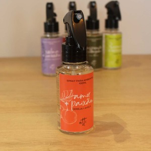 Juego aromático-Eco-Friendly Handmade Room Spray 100mL Tarro de vidrio Vela perfumada 200g-Fig Roses Lemongrass Navidad Halloween - Product Image 4