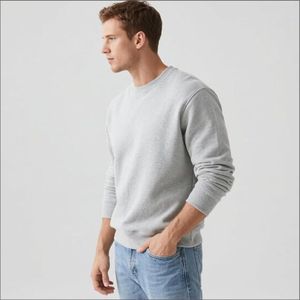 Sudaderas para hombre, ropa de invierno, jersey de calidad superior, color personalizado, sudaderas de manga larga regulares, forro polar de algodón para hombre - Product Image 2