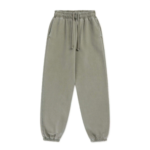 2025 New Edition <b>Oversized</b> High Drawstring Waist Wide Leg Baggy Sweatpants Trousers Casual Unisex Straight Leg <b>Joggers</b> Loose Fit - Product Image 1
