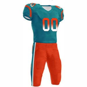 เสื้อฟุตบอลอเมริกันรุ่นใหม่ล่าสุดและชุดยูนิฟอร์ม 2 ชิ้น ระบายอากาศได้ดี แขนสั้น - Product Image 6