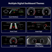 10.25" LCD Digital Dashboard Instrument Cluster Audi A3 2012-2020 Wireless CarPlay Android Auto 1920x720 Plug&Play HD 1 Tahun Garansi