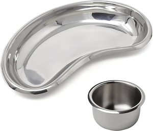 Roestvrijstalen Dressing Instrumenten Chirurgie Kit-Dressing Schaar, Pincet, Gallipot & Nier Lade Set Van 8 Stuks Sigal Medco - Product Image 4