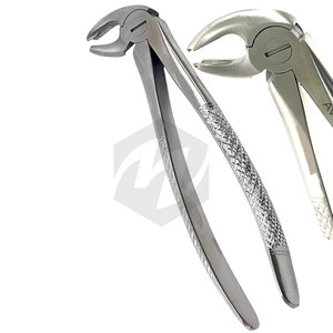 Diente Dental de Acero Inoxidable Molares Inferiores Extracción Fórceps Instrumentos Médicos Quirúrgicos Profesionales Diente de Cirugía Oral - Product Image 1