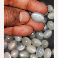 66 piezas de piedra lunar blanca Natural 18x13mm Oval 13mm cabujón redondo 794 Cts lote Iroc ventas cabina de piedra lunar suelta de alta calidad US $64