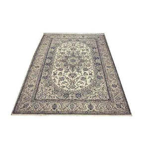 Alfombra persa Nain única en su tipo de 10'10 x 6'8 - Product Image 1