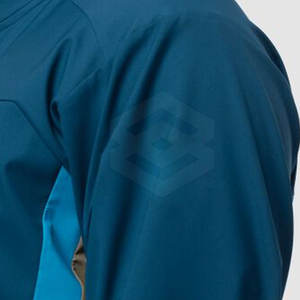 Chaqueta cortavientos de invierno de moda informal para hombre con cremallera Cuello alto ligero - Product Image 4