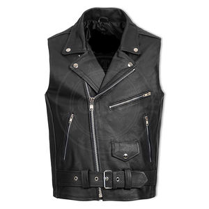 Gilets en cuir de créateur Vêtements haute couture personnalisés - Product Image 3