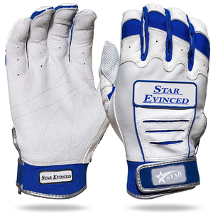 Top Selling Softball <b>Baseball</b> Batting Gloves Quick Dry Durable 100% Polyester Pitcher Customizable Logo Outdoor Use Velcro - Product Image 1