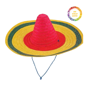 Foldable Mexican Straw <b>Hat</b> – Perfect for Festivals, Beach, and Outdoors - Product Image 4