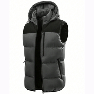 เสื้อแจ็คเก็ตพัฟเฟอร์ผู้ชายแบบไม่มีแขน กันลม ไซส์ใหญ่ ราคาสมเหตุสมผล สวมใส่สบาย คุณภาพสูง - Product Image 4