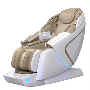 Real Relax Favor-06 Brown 2026 Massage <b>Chair</b> <b>Zero</b> <b>Gravity</b> SL-Track Shiatsu with APP Control Child Lock LED Light - Product Image 5
