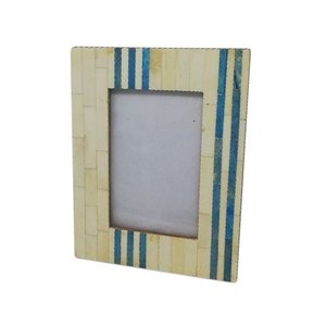 Marco de Fotos Metálico con Borde Ancho, Regalo de Boda, Artesanía, Decoración del Hogar, Vajilla - Product Image 6