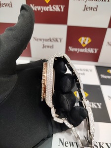 นาฬิกาอะนาล็อกประดับเพชร VVS เพชรใสเพชรเพชรแบบเพชร - Product Image 4