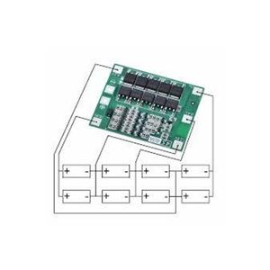 4s Bms 40a 14.8v 16.8v 18650 circuito di protezione della carica della batteria al litio
