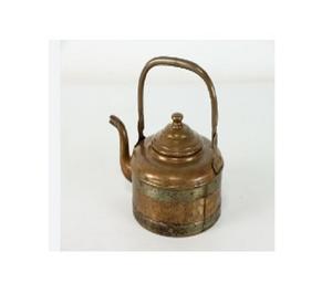 Théière en métal martelé en cuivre de luxe fait à la main Design fantaisie simple pour la maison et l'hôtel Verrerie personnalisable à prix réduit - Product Image 6