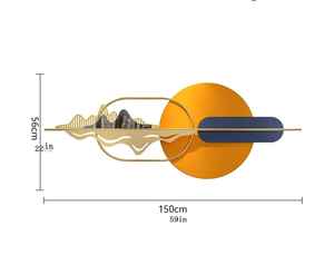 Artículo de decoración del hogar de Metal moderno de Venta caliente para sala de estar para boda y diseño colgante de artesanía de Ramadán - Product Image 4