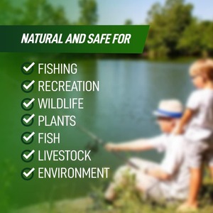 Private Label Sludge Remover 25 lb Bottle Bacteria and <strong>Enzyme</strong> Formula for Clean Ponds Made in USA for Water Treatment - Product Image 5