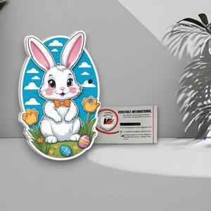 Extensions de cils magnétiques de qualité supérieure pour artistes en cils, motifs Lapin de Pâques, Cœur, Fleur, Carré, Rectangle, Cercle, Palette personnalisée - Product Image 6