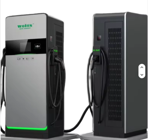 Meilleure vente Chargeur CC de véhicule électrique certifié IP54 avec port CCS2 Accès par carte RFID Station de charge au sol - Product Image 1