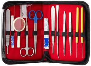 Kit de dissection pour étudiants 14 pièces d'outils en acier inoxydable de haute qualité pour la biologie médicale à usage vétérinaire certifié CE OEM - Product Image 5