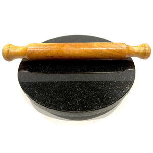 Tay Cầm Bằng Gỗ Pastry Board Trẻ Em Bột Con Lăn Nướng Công Cụ Và Làm Bằng Tay Sử Dụng Gỗ Độc Đáo Mô Hình Cán Pin Với - Product Image 4