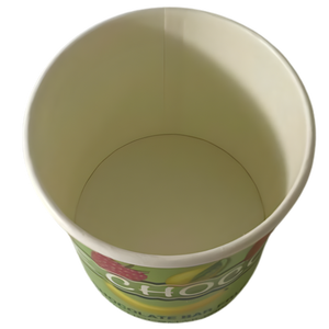 Tazón para Servir Helado y Fruta DPAP300 OZ, Tapa de Papel Kraft Anti-Curl, Envase 100% Reciclable para Alimentos Congelados - Product Image 5