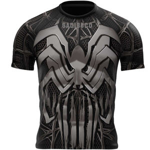 Manches longues noir Rashguard meilleur Design Sublimation Rashguard imprimé Gear & MMA Gear pour les arts martiaux - Product Image 5