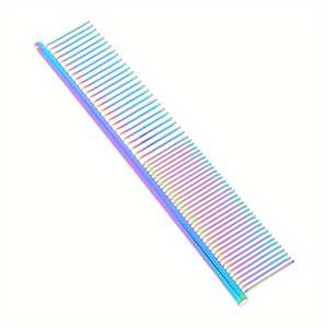 Professional Customized Pet Grooming Tools\premium Quality Stainless Steel Teeth Greyhound Combs for Dogs Cats - Product Image 1