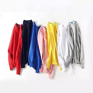 Nuevo diseño otoño personalizado Logotipo de alta calidad Sudadera de cuello redondo hombres mujeres cuello redondo sudadera piel ajustada calidad de marca - Product Image 5