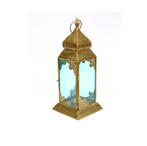 Linterna colgante de metal decorativa para patio de casa, para exteriores, jardín y dormitorio interior, techo, restaurantes, Caffey & House - Product Image 1