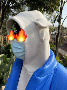 พอยต์สัมผัสกีฬาล่าสุดที่กําหนดเองผ้าฝ้าย 100% กระเป๋าเสื้อกันหนาวหมวกสําหรับผู้ชายปุ่มสแน็ปเสื้อฮู้ดกระเป๋าสินค้าธรรมดา - Product Image 3