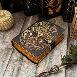 หนัง Grimoire พิมพ์วารสาร Blank Spell Book of Shadow - Product Image 5