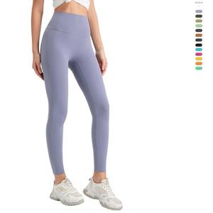 Yoga Gym Wear Mujeres Levantamiento de pesas Leggings Deportes 100% Algodón Compresión Medias sin costuras Mujer Leggings - Product Image 1