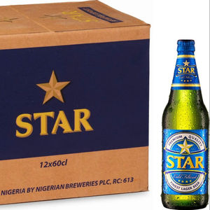 Estrella de cerveza Lager x 12-Lager 600ml-Caso de 12 - Product Image 2