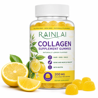 Gummies de collagène OEM pour femmes et hommes avec biotine, zinc, vitamines C et E, anti-âge, croissance des cheveux, soin de la peau et ongles forts