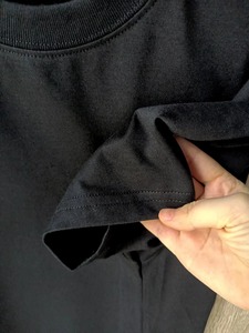 Logo personnalisé Streetwear Tee coton délavé à l'acide t-shirt surdimensionné faux deux pièces double couche à manches longues t-shirts pour hommes - Product Image 4