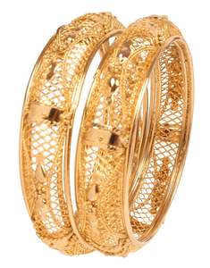 Pulsera DE BODA chapada en oro de lujo para mujer exquisito patrón de la suerte brazaletes de moda para novia brazaletes grandes joyería - Product Image 6