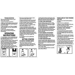 Recortadora de Nariz y Orejas Portátil con Batería, Accesorio de Afeitado, Plástico Negro, USB/Eléctrica, Manual, para Uso Doméstico, en Autocaravanas y Garajes - Product Image 3