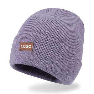 Gorro de la mejor calidad Otoño Invierno Hombres Mujeres Gorras de Punto más vendidas Gorras MOQ bajo OEM Gorro Jacquard con servicio Venta - Product Image 3
